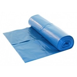 LDPE Afvalzakken 70 x 110 cm (120 ltr) blauw T50 (doos 10 x 25 stuks)