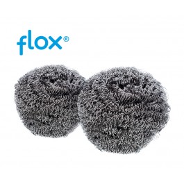 Flox RVS staalbolletje 60 gram (folie 10 stuks) 
