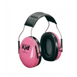 Gehoorkap 3M Peltor Kid met hoofdbeugel SNR 27 dB(A), kleur neon roze