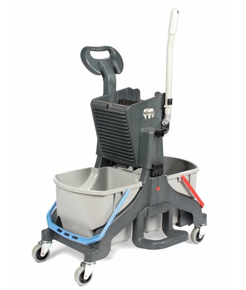 Numatic Doppio Secchio Di Guida Comcar 1 G (hb1812g), Pulizia Carrello - Foto 8