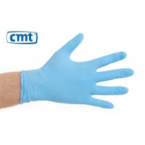 Nitrile onderzoekshandschoenen poedervrij, kleur blauw, doos 10 x 100 stuks | maat S t/m XL