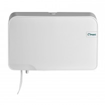 Cleen Quartz Duo-Toiletrolhouder | Coreless | kleur wit