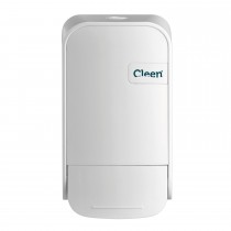 Cleen Quartz Zeepdispenser/Toiletbrilreiniger | Foam | 400 ml | kleur wit