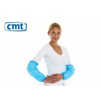 CMT Mouwovertrekken PE 20 my, 20 x 40 cm, kleur blauw (doos 20 x 100 stuks)