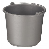 Emmer 12 ltr, kleur grijs