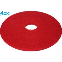 Flox Vloerpad 13 inch (330 mm), kleur rood (doos 5 stuks)