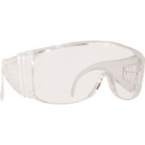 M-Safe Overzetbril, blanke polycarbonaat ruit