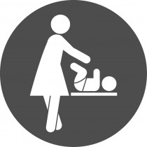 Pictogram Babyverschoonruimte