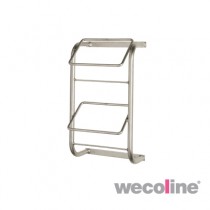 Wecoline Clean 'n Easy Wandhouder RVS voor 2 dispenseremmers