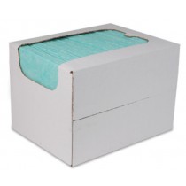 Cleen Sopdoeken 40 x 38 cm, kleur groen, 65 stuks in dispenserdoos