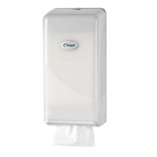 Cleen Pearl Toiletpapierdispenser | Bulkpack | kleur wit