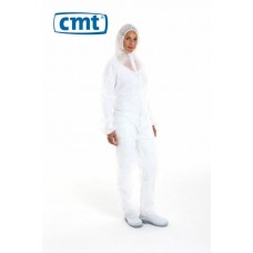 CMT Wegwerp Coverall PP, kleur wit, maten M t/m XXL (doos 50 stuks)-XXL