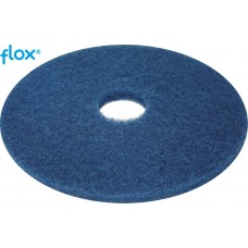 Flox Vloerpad 17 inch (432 mm), kleur blauw (doos 5 stuks)