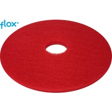 Flox Vloerpad 13 inch (330 mm), kleur rood (doos 5 stuks)