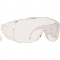 M-Safe Overzetbril, blanke polycarbonaat ruit