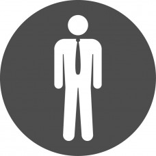 Pictogram Herentoilet