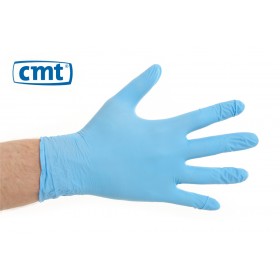 Cleen Jet Nitrile onderzoekshandschoenen | poedervrij | doos 10 x 100 stuks | kleur blauw | maat S t/m XL