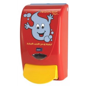 Deb Zeepdispenser Mr. Soapy Soap 1000 (rood)