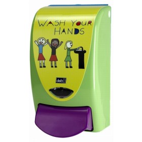 Deb Zeepdispenser Wash your hands 1000 (groen)