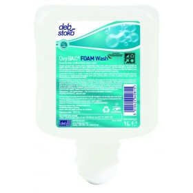 Deb OxyBac Foam Wash Antibacteriële Schuimzeep (doos 6 x 1000 ml)