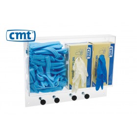 CMT Acryl Wandhouder/Multidispenser voor diverse disposables