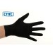 Soft Nitrile onderzoekshandschoenen poedervrij, kleur zwart (dispenserdoos 100 stuks) | maat S t/m XL