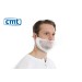 Baardmaskers met hoofdelastiek, non-woven, kleur wit (doos 10 x 100 stuks)