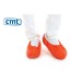 CMT Schoenovertrekken CPE geruwd, kleur rood, maat L (doos 20 x 100 stuks)