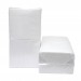 Euro Servetten 33 x 31 cm, 1-laags, kleur wit (doos 9 x 500 stuks)