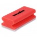 Wecoline Schuursponzen met handgreep, kleur rood/wit (pak 10 stuks)